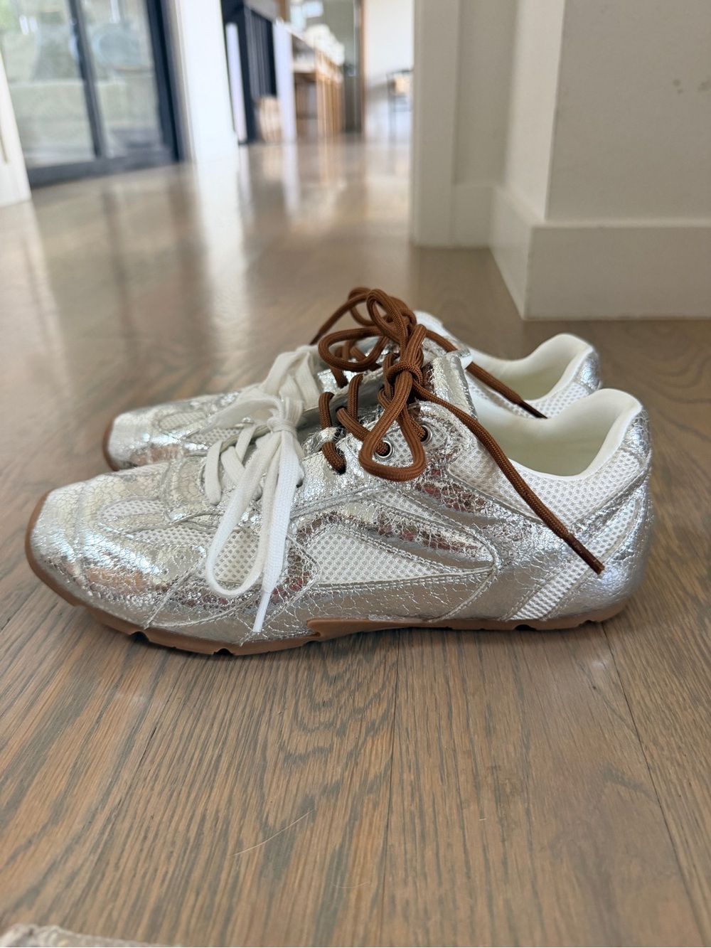 Steve Madden Aziel Silver Women’s Sneaker